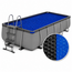 W'eau Solar bubblecover Pro Zwart/Blauw 732x366 cm (zeilmaat 716x346 cm)