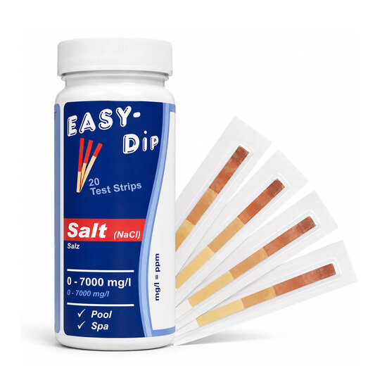 Pool-I.D. Zout Teststrips (NaCl) 20 stuks