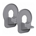 Schwimm® Universele zwembadslanghouder met knikbescherming - Voor 32 & 38 mm zwembadslangen (2 stuks)
