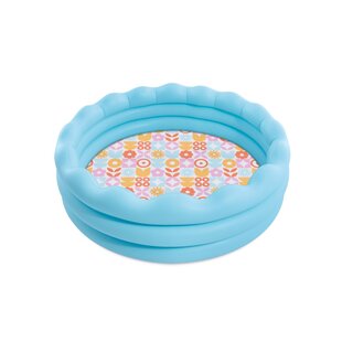 opblaasbaar kinderzwembad wavy edge