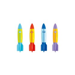 onderwater torpedo's 4 stuks