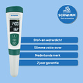 Schwimm® digitale tester oplaadbaar voor pH en zoutgehalte