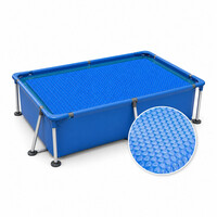 Solar bubblecover voor zwembaden 220x150 cm (zeilmaat 211x137cm)