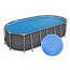 Schwimm® Solar bubblecover voor zwembaden 488x305 cm (zeilmaat 475x290  cm)