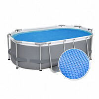 Solar bubblecover voor zwembaden 305x200 cm (zeilmaat 290x185  cm)