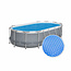 Schwimm® Solar bubblecover voor zwembaden 427x250 cm (zeilmaat 412x235  cm)