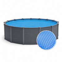 Solar bubblecover voor zwembaden 478 cm (zeilmaat 439cm)