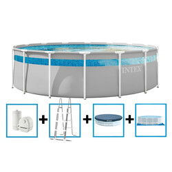 Prism Frame Clearview Pool 488x122 cm + filterpomp en acc.