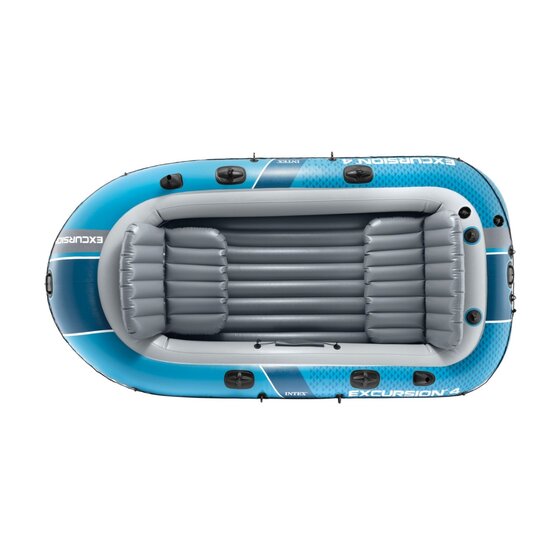 Intex Excursion 4 - 4 persoons boot met peddels en pomp