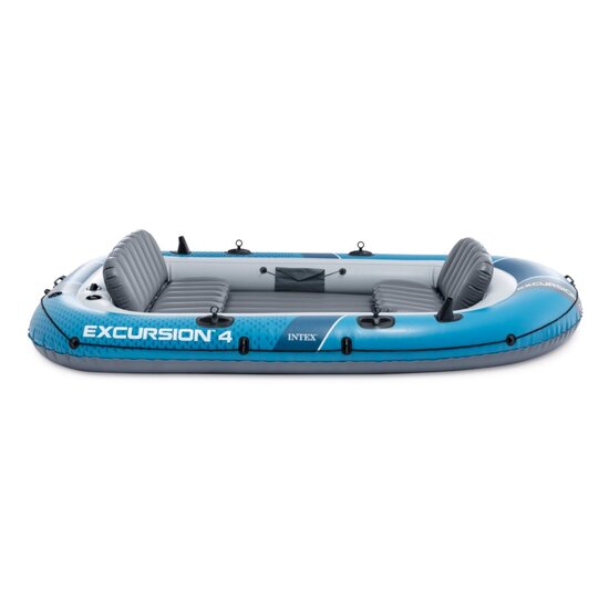 Intex Excursion 4 - 4 persoons boot met peddels en pomp
