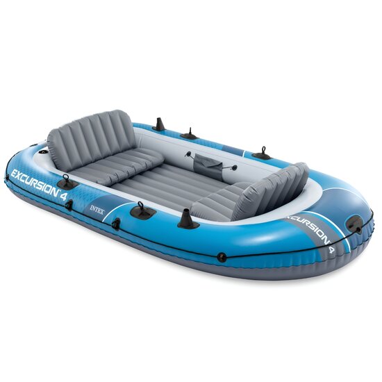 Intex Excursion 4 - 4 persoons boot met peddels en pomp