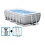 Intex Prism Frame Pool 400x200x100 cm + filterpomp en ladder | 2eKans