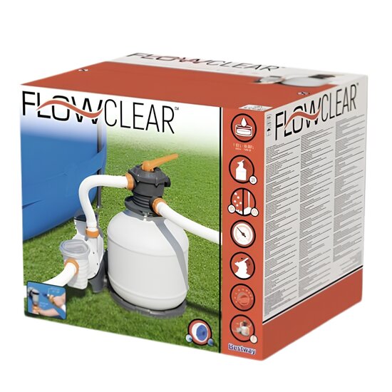 Bestway Flowclear zandfilterpomp 9.841 liter