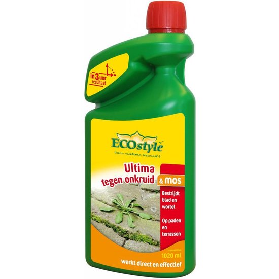ECOstyle Ultima tegen onkruid & mos 1020 ml concentraat