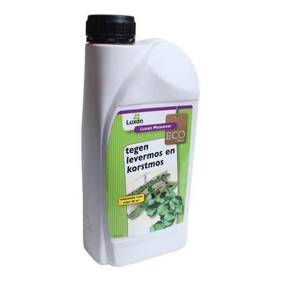 Luxan Moscover 1 Liter tegen levermos en algen