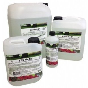EnzyMas 5 liter tegen alle vervuiling, (zwarte) aanslag en vetten op buitenoppervlakken.