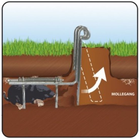 Podal mollenklem Mini