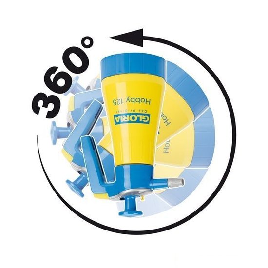 Gloria drukspuit Hobby 125/360º (1.25 liter)