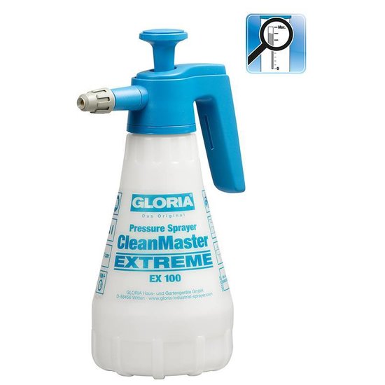 Gloria Drukspuit CleanMaster Extreme EX100 (1 liter)