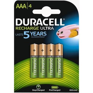 batterijen oplaadbaar type AAA (4 stuks)