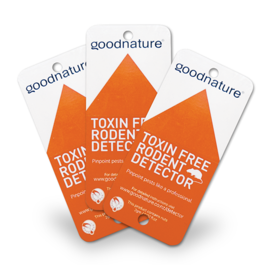 Goodnature® knaagdier detectiekaart met lokstof (3 stuks)