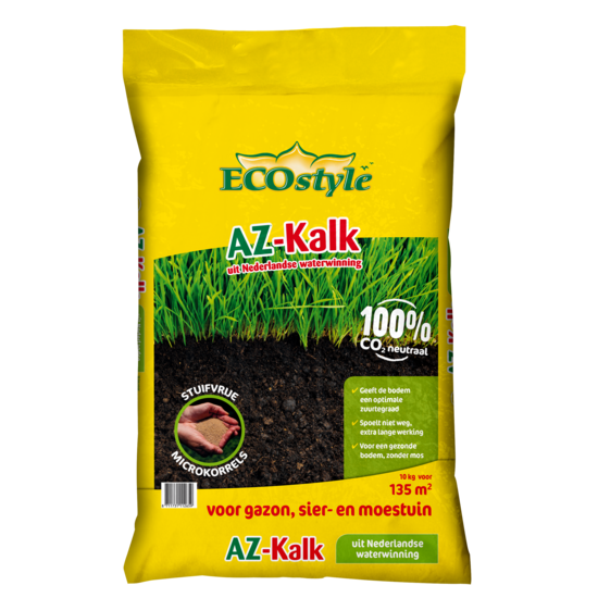 ECOstyle AZ 4-seizoenenkalk 10 kg (135 m²)