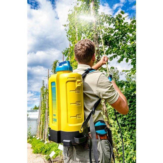 Gloria Rugspuit PRO 1200 li-on 18V (excl. accu en oplader)