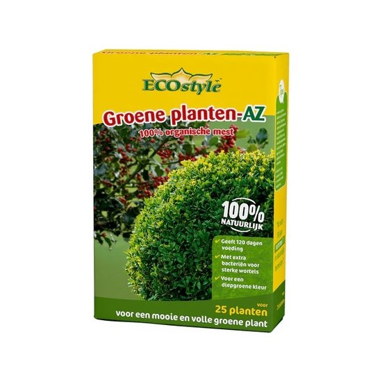 ECOstyle Groene planten-AZ 800 gram (voor ca. 25 planten)