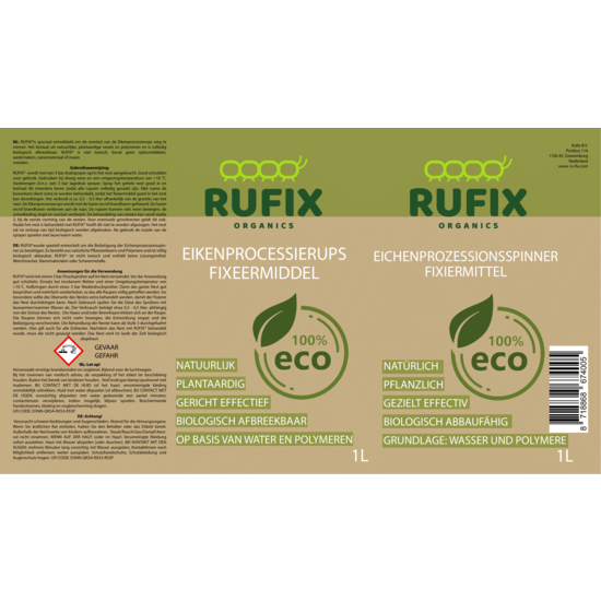 Rufix Eiken processie rups fixeermiddel 1 liter