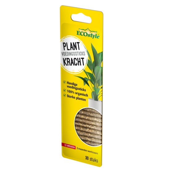 ECOstyle PlantKracht Voedingssticks 30 stuks