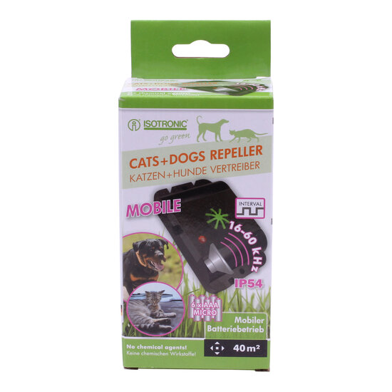 Isotronic Honden en katten verjager 40 m²
