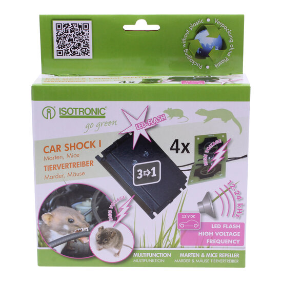 Isotronic Shock I LED marterverjager voor auto en caravan