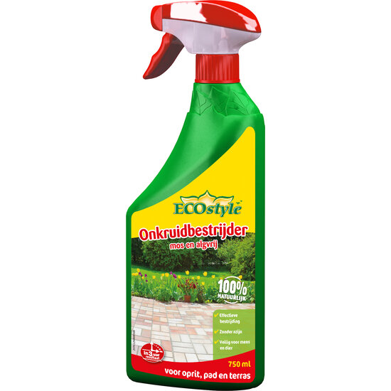ECOstyle Onkruidbestrijder Mos en Alg Vrij 750 ml spray