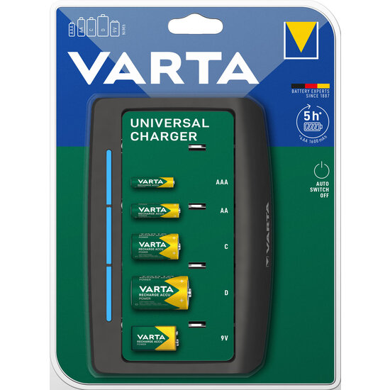 Varta universele batterijen oplader
