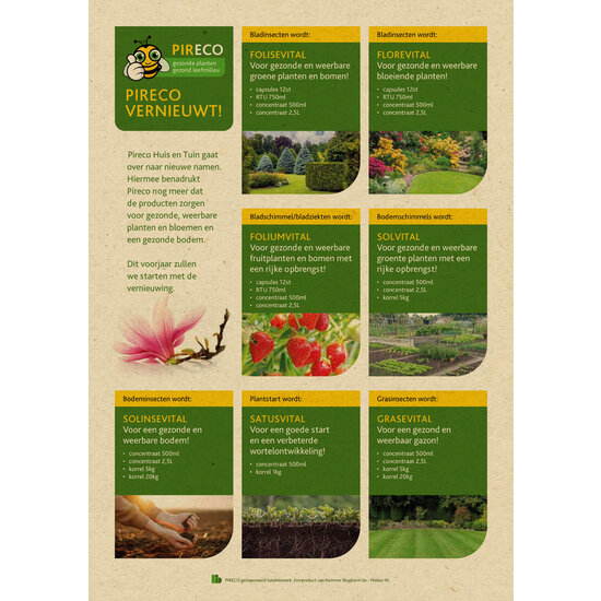 Pireco SolinseVital Bodeminsecten Korrels 20 kg