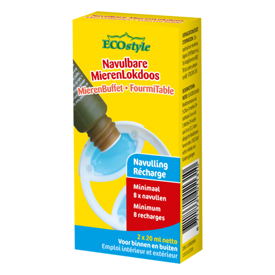 ECOstyle Navulling MierenLokdoos 2 x 20ml