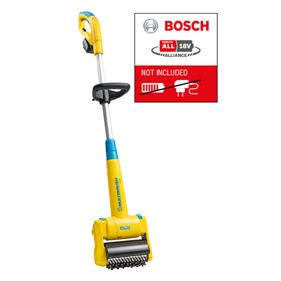 Gloria MultiBrush Li-on Accu 18V Speedcontrol PLUS (exclusief accu en lader)