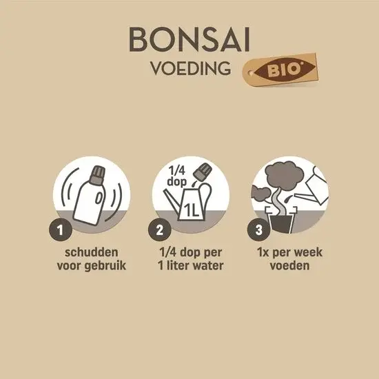 Pokon bio bonsaivoeding 250ml