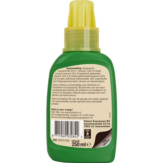 Pokon bio cactus & vetplantvoeding 250ml