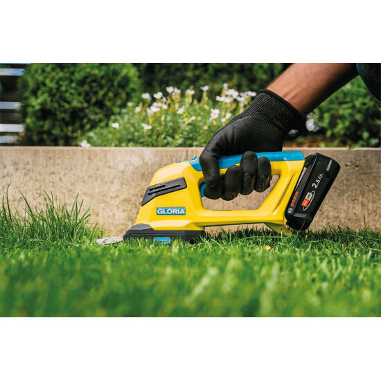 Gloria FineCut 18V compact gras- en struikenschaar (exclusief accu en lader)