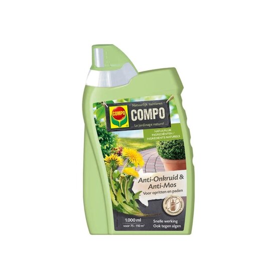 Compo Anti-Onkruid & Anti-Mos 1 liter (concentraat)