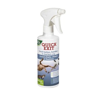 Quick Exit Spray 500 ml katten-, marter- & hondenafweermiddel
