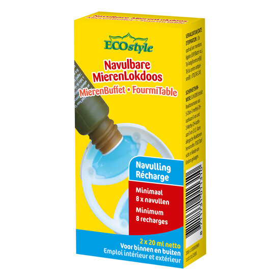 ECOstyle Navulling MierenLokdoos 2 x 20ml