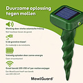 MowlGuard® mollenverjager Square op zonne-energie (2 stuks)