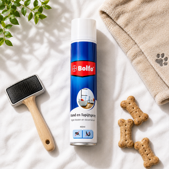 Bolfo Mand- en Tapijtspray 400 ml | Vlooien bestrijden