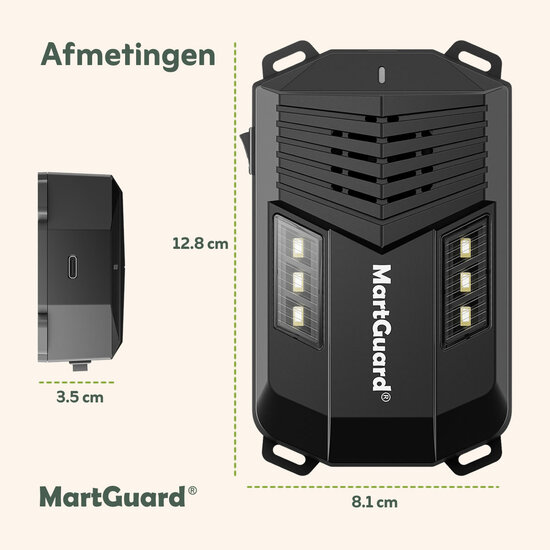 MartGuard® Car & Home Secure Pro 3-in-1 - Premium marterverjager (2-pack)