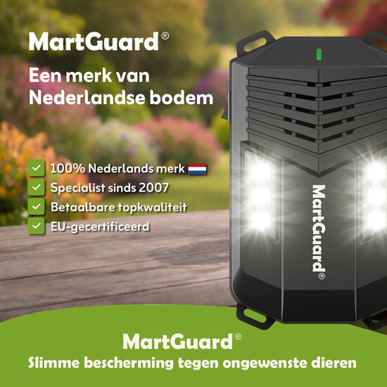 MartGuard® Car & Home Secure Pro 3-in-1 - Premium marterverjager (2-pack)