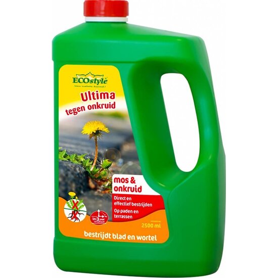 ECOstyle Ultima tegen onkruid & mos 2500 ml concentraat