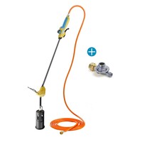Onkruidbrander Bio Professional E+ Turbo Set met ontsteking en  drukregelaar