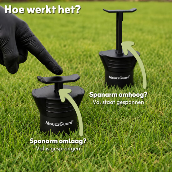 MouzzGuard® Woelmuizenval Set - 2 vallen + gangperforator
